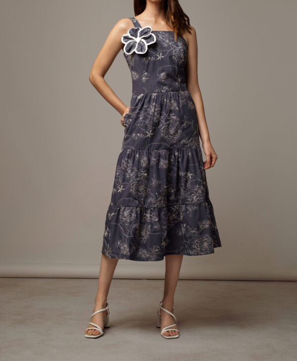 Vestido Babados